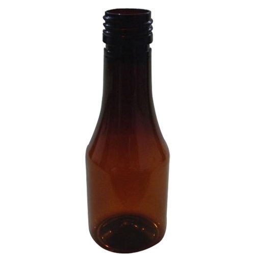 100 ML Pharmaceutical Syrup Amber PET Plastic Bottle With 22 MM ROPP Neck