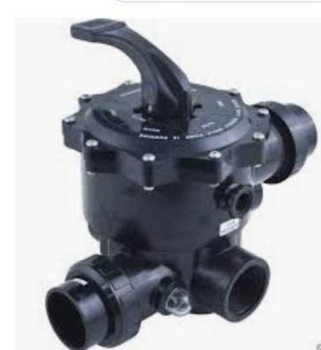 3, 4 And 5 Way Black Printed Pvc Multi Port Valve For Water Treatment Power: Hydraulic