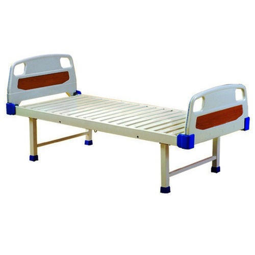 Multicolor Abs Plastic Made Hospital And Clinic Use Powder Coated Super Deluxe Plain Bed