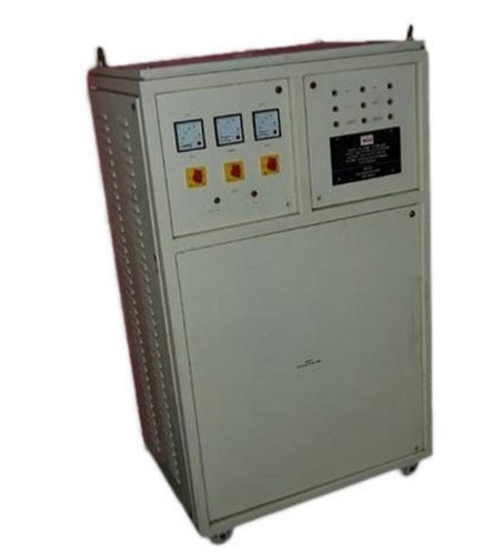 Analog Type Three Phase Air Cooled Servo Voltage Stabilizer, Input 170V To 270 V And 230 V Output Current: Ac Volt (V)