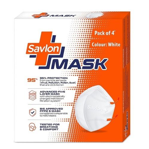 Anti Bacterial Savlon Face Mask For Hospitals, Clinics, Personal