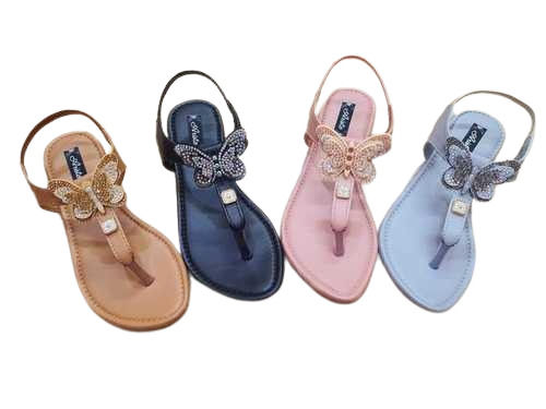 Buy Cream Flat Sandals for Women by Shoetopia Online | Ajio.com