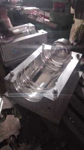 Aluminum Grey Bottle Jar Mold With Chrome Polish Finishing For Industries And Domestic Usage