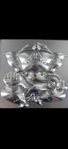 High Material Strength And Fine Finish Polish Surface Silver Ganesh Ji Photo Frame Die
