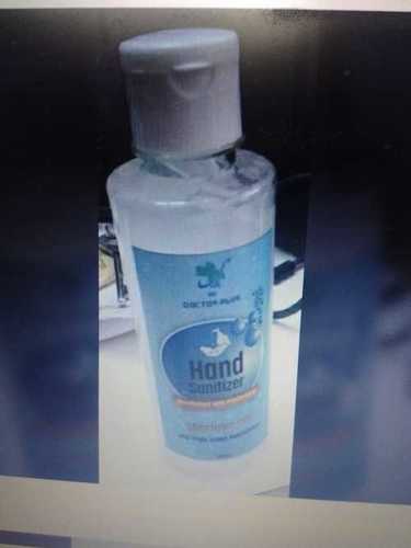 Kills 99.9% Germs 100 ML Blue Hand Sanitizer Liquid for Hand Cleaning