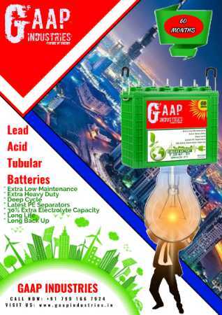 Long Backup GEL Tubular Batteries 100AH-250AH For Solar, Inverters, UPS