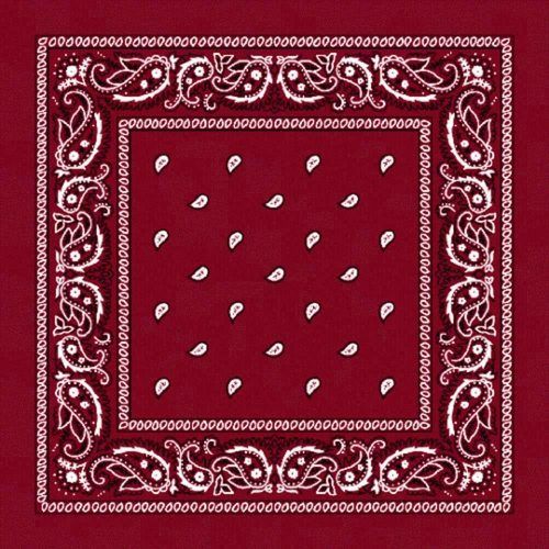 Maroon Cotton Trendy And Fancy Printed Bandanas Gender: Men