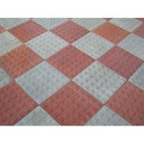 Acid-Resistant Medium Size Smooth Texture Square Porcelain Block Car Parking Tiles