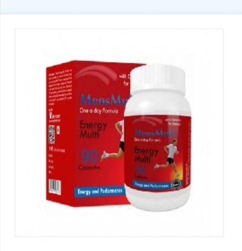 Mens Multivitamins Capsules Perfect Blend Of Vitamins, Minerals, Antioxidants With Ginseng Shelf Life: 2 Years