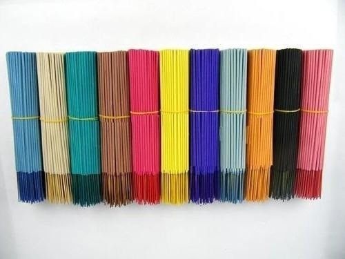 Multi Color Solid Perfume Incense Sticks For Room Fresheners