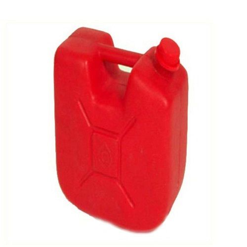 Red 5 Liters (140 MM Diameter) Capacity Reusable Plastic Narrow Mouth Jerry Can For Industrial Use