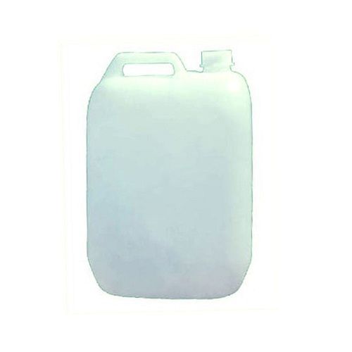 White 20 Liters (288 MM Diameter) Capacity Reusable Plastic Narrow Mouth Jerry Can For Industrial Use