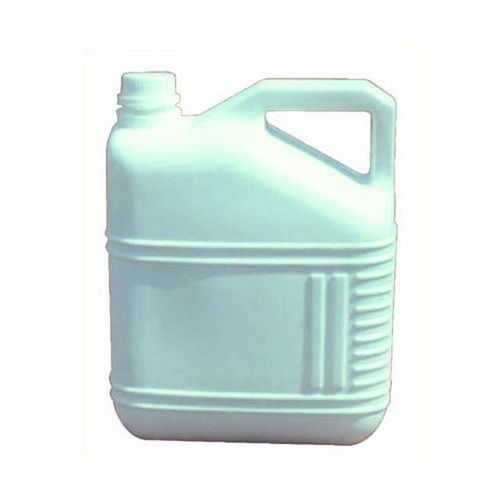 White 5 Liters Capacity Reusable Plastic Narrow Mouth Jerry Can For Industrial Use