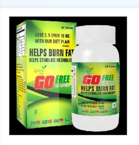 Yellow Plus Green Gofree Fat Burner Capsules Helps Burn Fat And Stimulate Metabolism