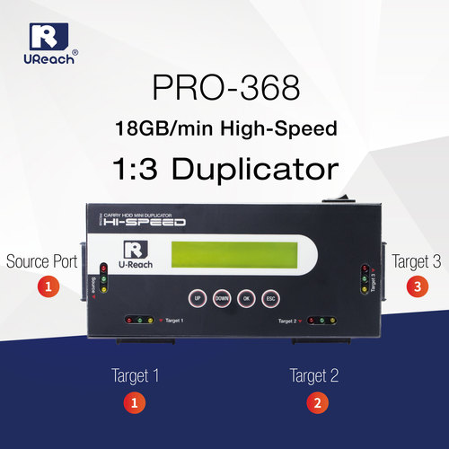 1:3 Carry Hs Sata Hdd Digital Duplicator-Pro368
