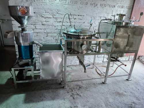 10 KG Capacity 500 Kg Stainless Steel SS304 Soya Paneer Making Machine