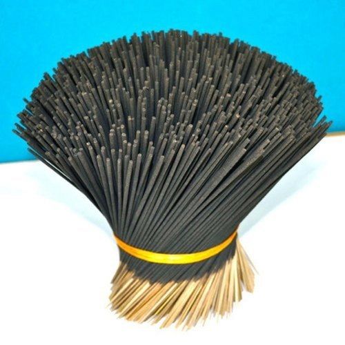 8-9 Inch Long Low Smoke Black Herbal Incense Sticks (Agarbatti) For Temple, Home Burning Time: 20-25 Minutes