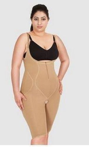 Dermawear Skin Color Slim And Trim Ladies Micro Poly Cotton Plain Full Body  Shaper Size: Small at Best Price in Vasai
