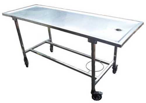 Frame Work Constructed Modern Stainless Steel Movable Dissection Table Commercial Furniture