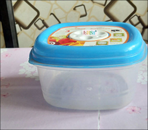 Pp Plastic Plain Square Food Containers For Kitchen Storage