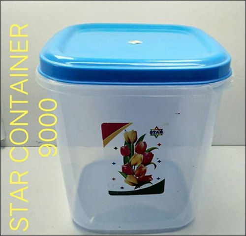 Square Printed Polypropylene Container For Storage, Packaging