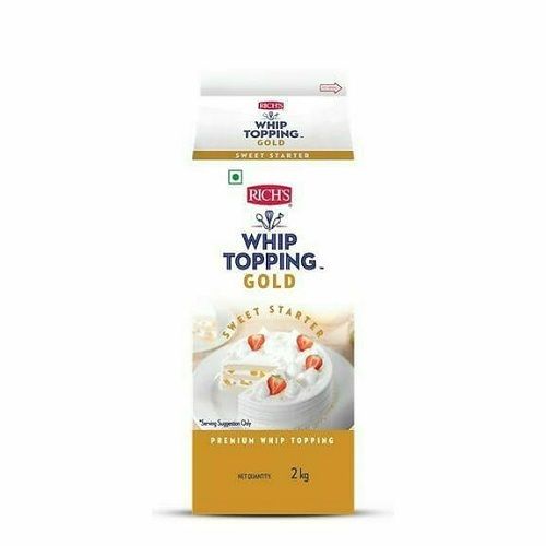 Whip Topping Gold Smooth Texture For Cake And Pastry