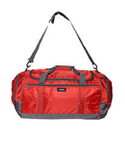Zipper Closure Types Spacious And Light Weight Plain Design Pink Color Travel Bags Size: Various Sizes Are Available