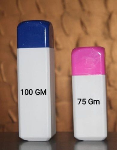 75 And 100 GM Plastic HDPE Talcum Powder Container For Pharmaceutical And Cosmetic