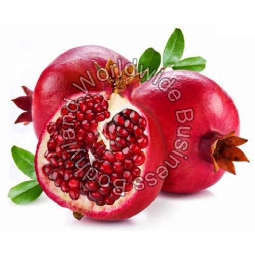 Juicy Delicious Healthy Natural Taste Organic Red Fresh Pomegranate