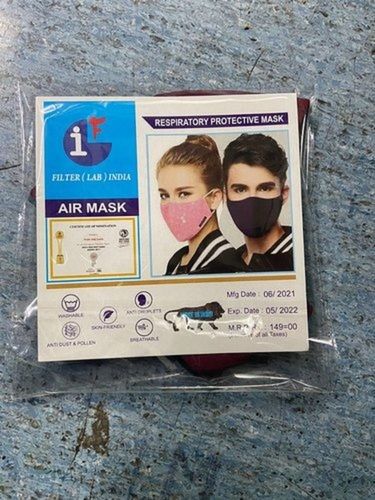 Reusable And Washable Double Layer Printed Cotton Respirator Protection Face Mask Gender: Unisex