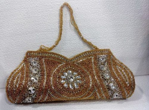 Mini Beaded Square Handbag Hollow Design Clutch Bag Women's - Temu