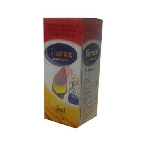 100 Ml Sinrex Dry Cough Syrup (Cool And Dry Place)