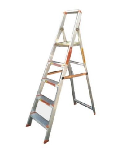 Durable 5 To 7 Feet Aluminium Polished Baby Step Ladder