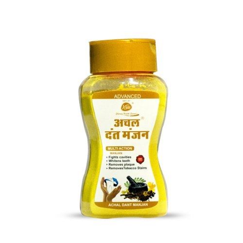 Herbal Regular Dant Manjan Tooth Powder For Plaque, Stain, Cavity And Yellowness