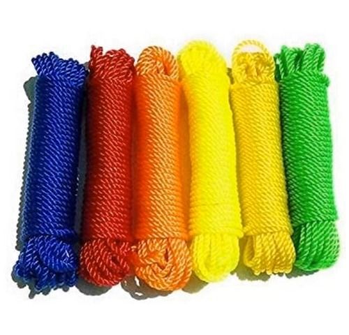 Polypropylene(Pp) Multi Color Plain Plastic Rope For Industrial, Rescue Operation And Marine Use