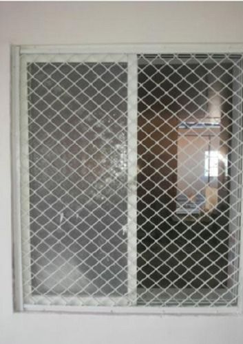 10 To 20 Mm Aluminium Polished Grill Window For Home And Office