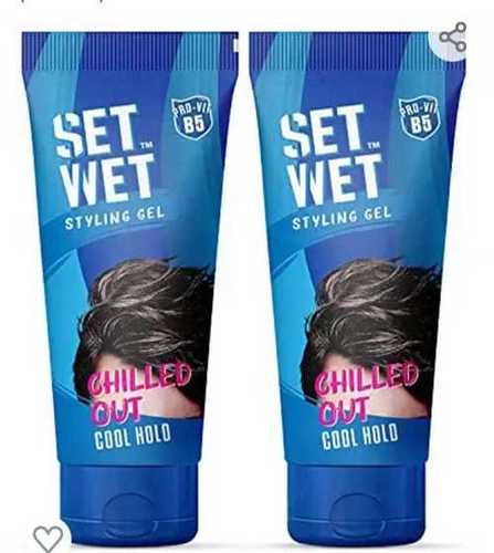 100% Alcohol Free Set Wet Cool Hold Hair Gel Gender: Male at Best Price in  Kolkata | Sunny Enterprise