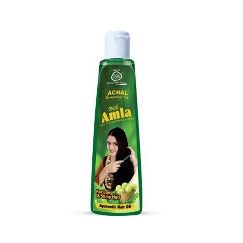 100% Herbal Amla Hair Fall Control Oil For Dandruff, Scalp And Split Ends