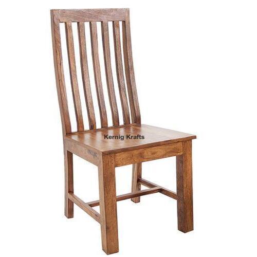 18 Inch Sitting Height Home Restaurant Dining Multi Place Use Sesame Rosewood Wooden Chair