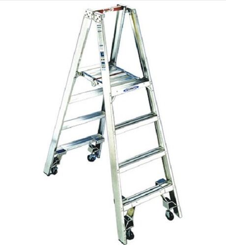 3-15 Feet Aluminium Hot Dipped Galvanized Five Steps Movable Domestic Ladders