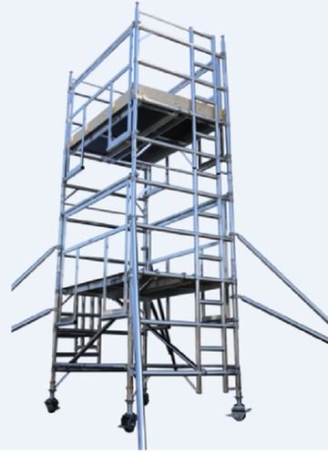 Hot Dipped Galvanized Mobile Tower With Chassis Beam 3.00 M Height: 4.50  Meter (M)