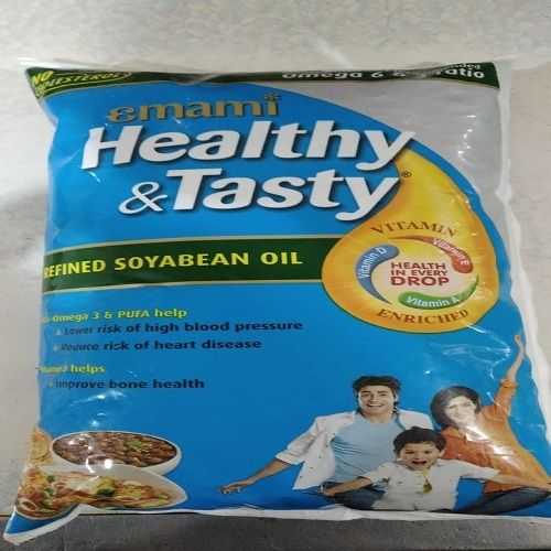 Organic Emami Healthy And Tasty Refined Soyabean Oil For Cooking Packaging Size: 500 Ml