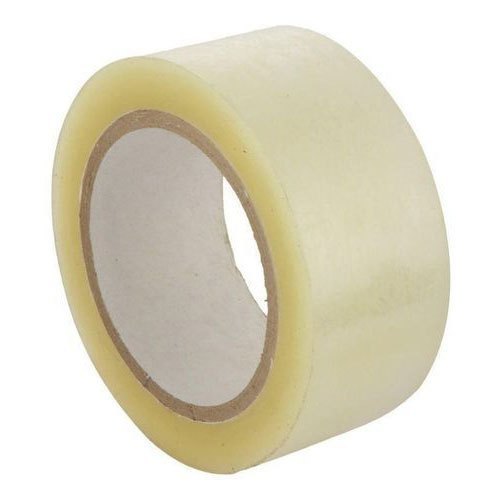 BOPP Adhesive Tape - 50 Meter Length, 36 Micron Thickness, Transparent Color | Single Sided, Ideal for Carton Sealing
