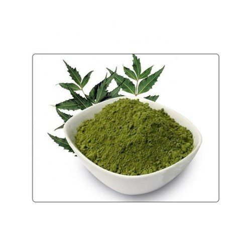 Anti-Fungal Green Neem (Azadirachta Indica) Leaf Extract Dried Powder For Medicinal Use