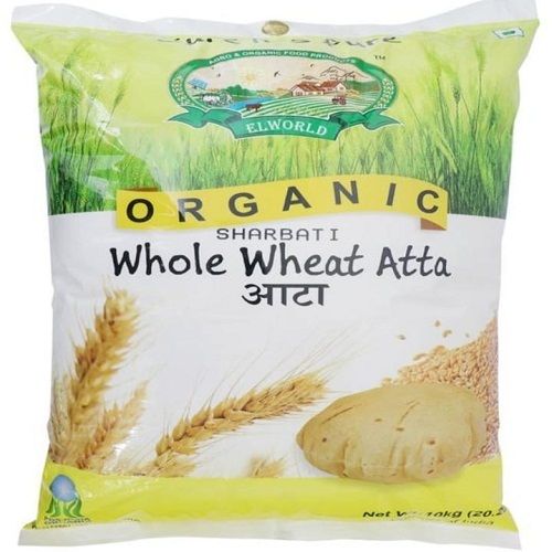 Elworld Agro And Organic Sharbati Whole Wheat Chakki Atta - Flour, 5 Kg