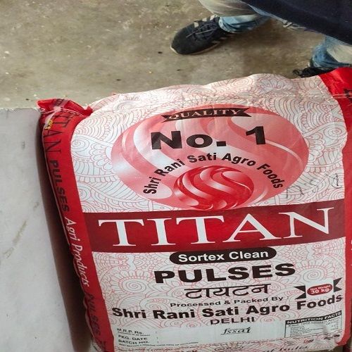 Organic High in Protein and Healthy Titan Clean Pulses and gets Cooked Quickly