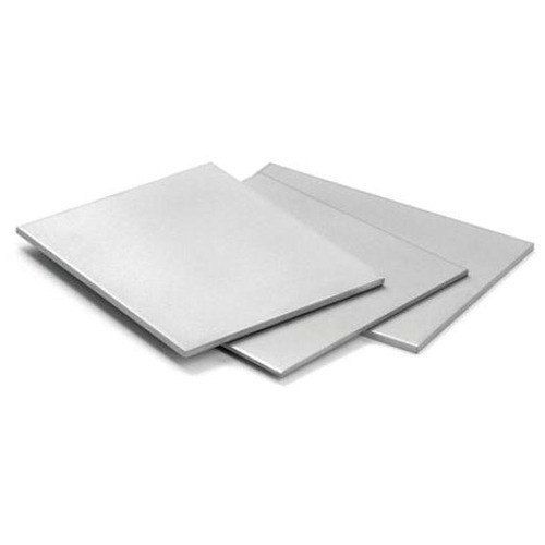 Rectangular Shape Silver Finish Stainless Steel Plate - Application: Construction