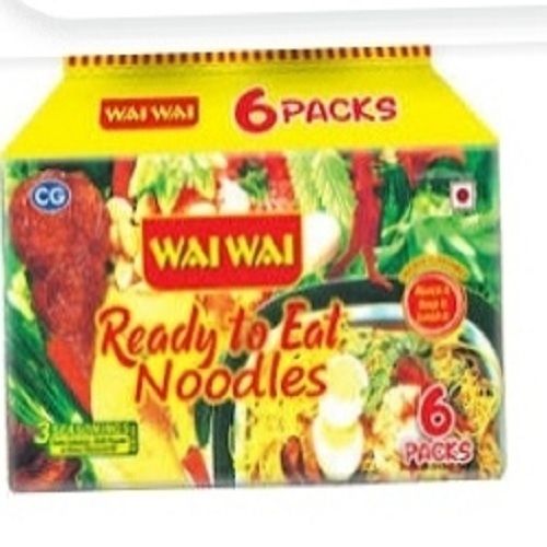 Wai Wai 6 Pack Ready To Eat Dried Wheat Flour Maggi Noodles Shelf Life: 9 Months