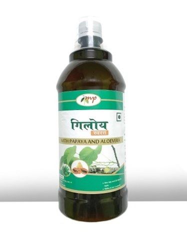 100% Herbal Giloy Juice With Papaya And Aloe Vera For Dengue And Viral Fever Direction: As Per Expert Advice