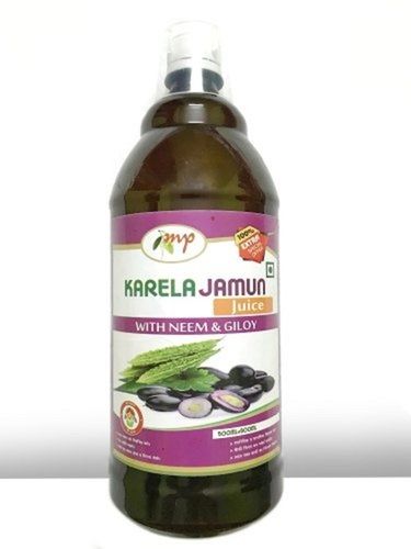 100% Herbal Karela Jamun Juice With Neem And Giloy For Blood Sugar (Diabetes) Control